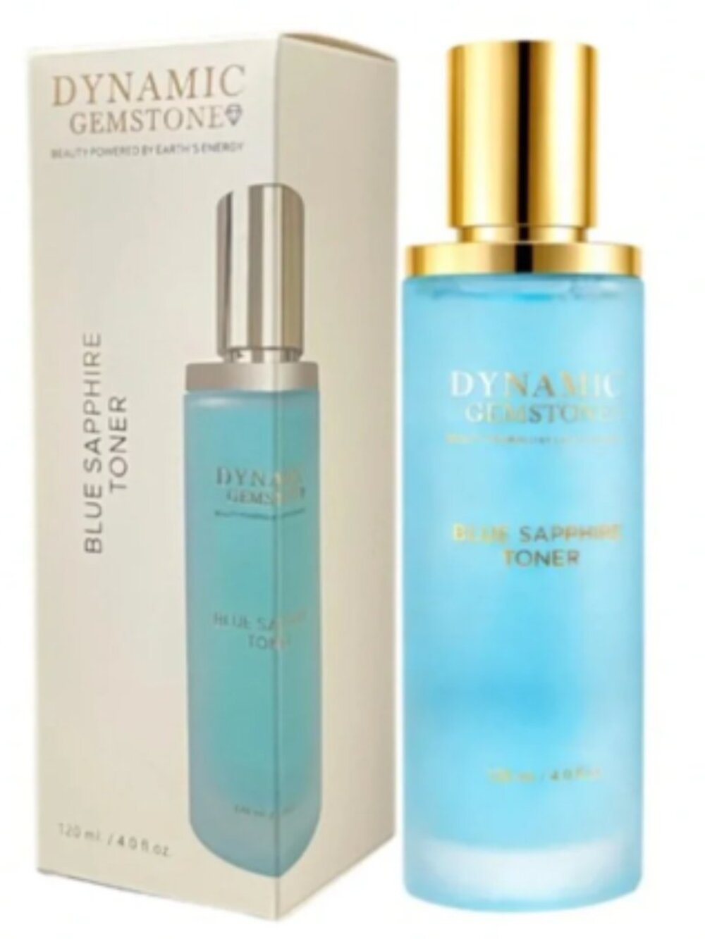 DYNAMIC GEMSTONE BLUE SAPPHIRE TONER - 4.05 fl oz / 120 ml - BRAND NEW - SEALED
